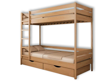 Кровать двухъярусная Велес Классика с ящиками