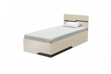 Односпальная кровать Wave Line с пм