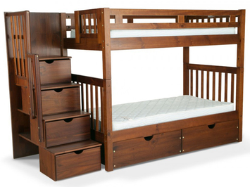 Кровать двухъярусная Велес Марк с ящиками