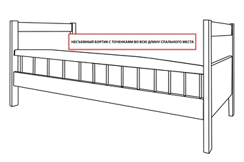 Бортик длинный Велес