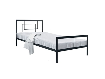 Односпальная кровать из металла Кантерано