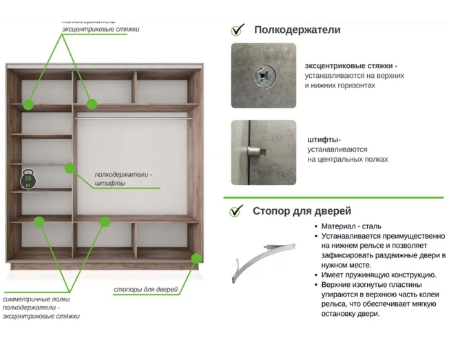 Шкаф-купе Экспресс 3-х дверный (Фото №1011 Фиолетовый дым)