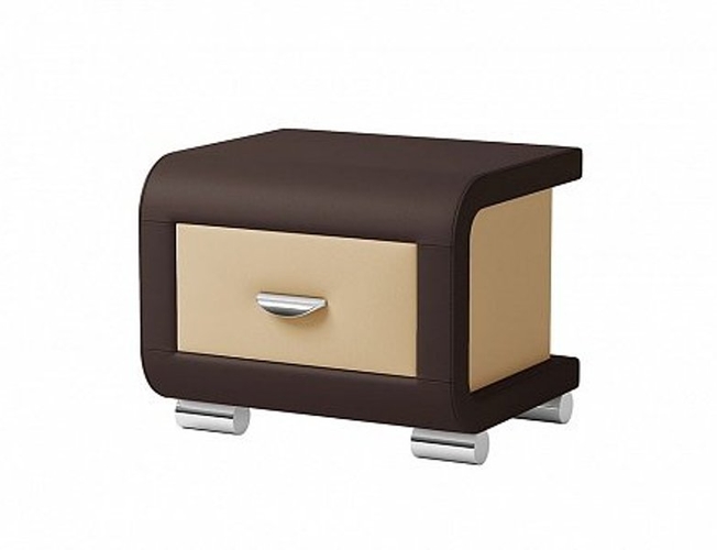 коричневый с бежевым