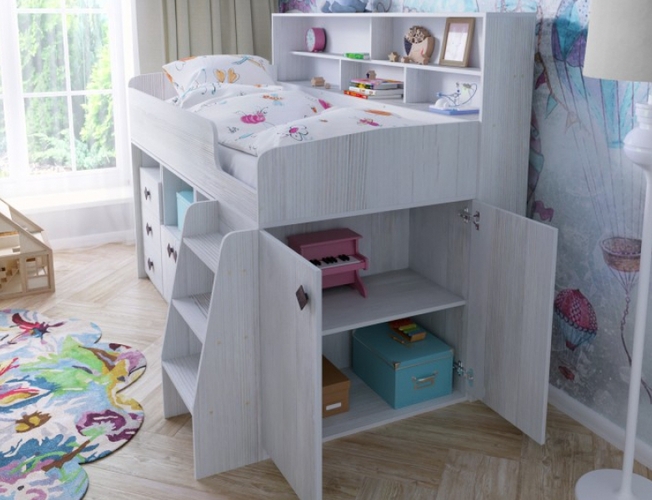 Кровать-чердак Ярофф Москва