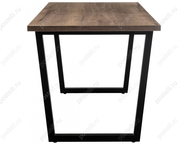 Стол Эльпатия 150 дуб галифакс/черный матовый (Арт. 368657)