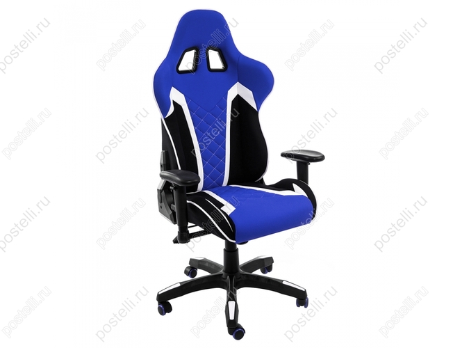 Игровое кресло Prime черное/синее (Арт. 1860)