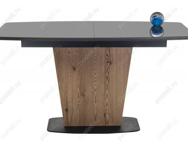 Стол на тумбе Теон лиственница/графит (Арт 462077)