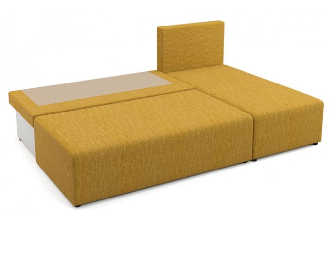 Диван угловой Нексус желтый