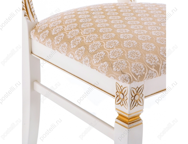 Стул Roy W/З молочный с патиной (Арт.319275)