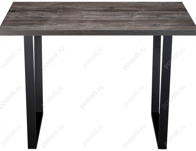 Стол Эльпатия 130 сосна пасадена/черный матовый (Арт. 368660)