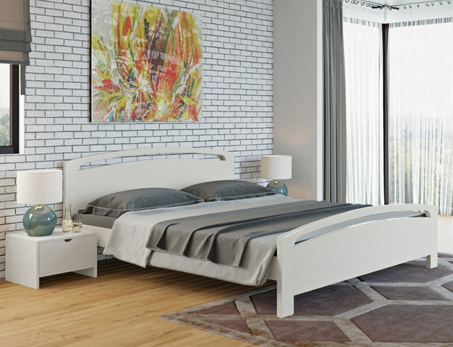 Кровать Райтон Веста 1 R Береза