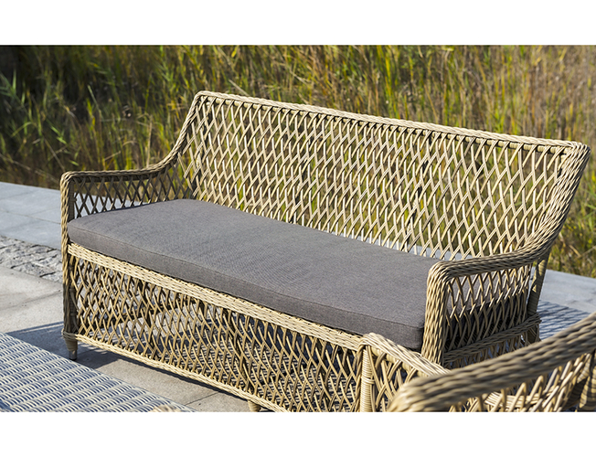 Двухместный Диван 4SIS Латте соломенный