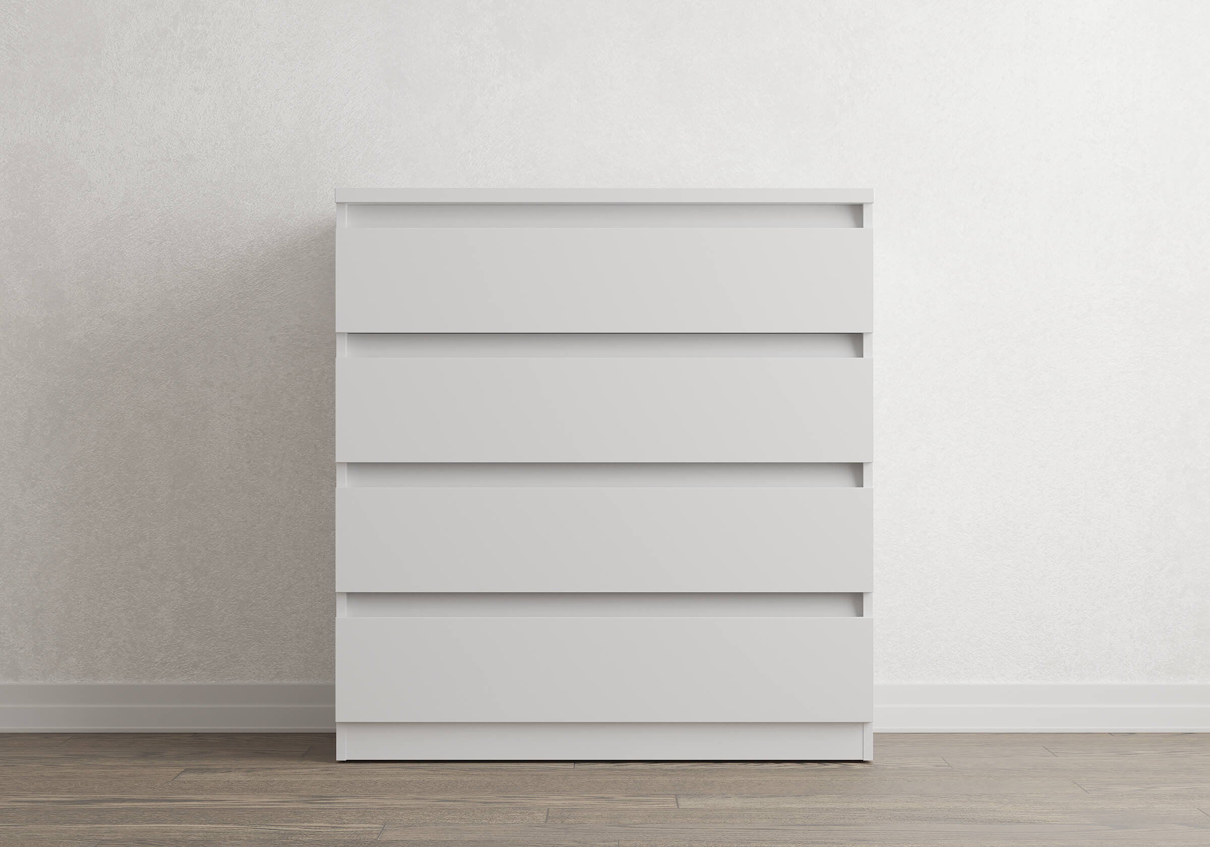 Белый комод Aksel